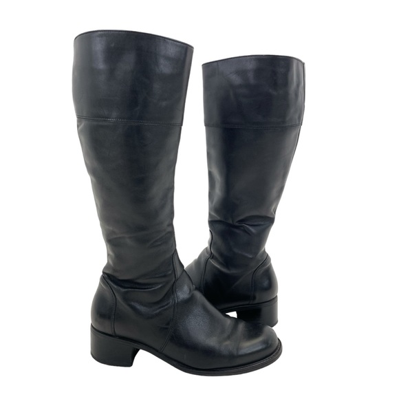 La Canadienne Leather/Waterproof Passion Boots 10 Wide Black - Picture 1 of 15